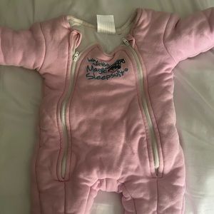 Baby Merlin’s Pink Magic Sleep suit Excellent condition